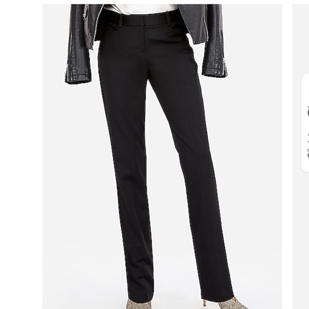 EXPRESS Columnist black pants NWT
